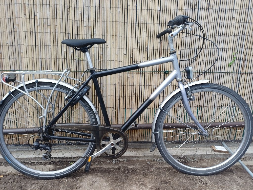 Herenfiets maat 53 vernieuwd, Fietsen en Brommers, Ophalen, Velgrem, Versnellingen, Zo goed als nieuw