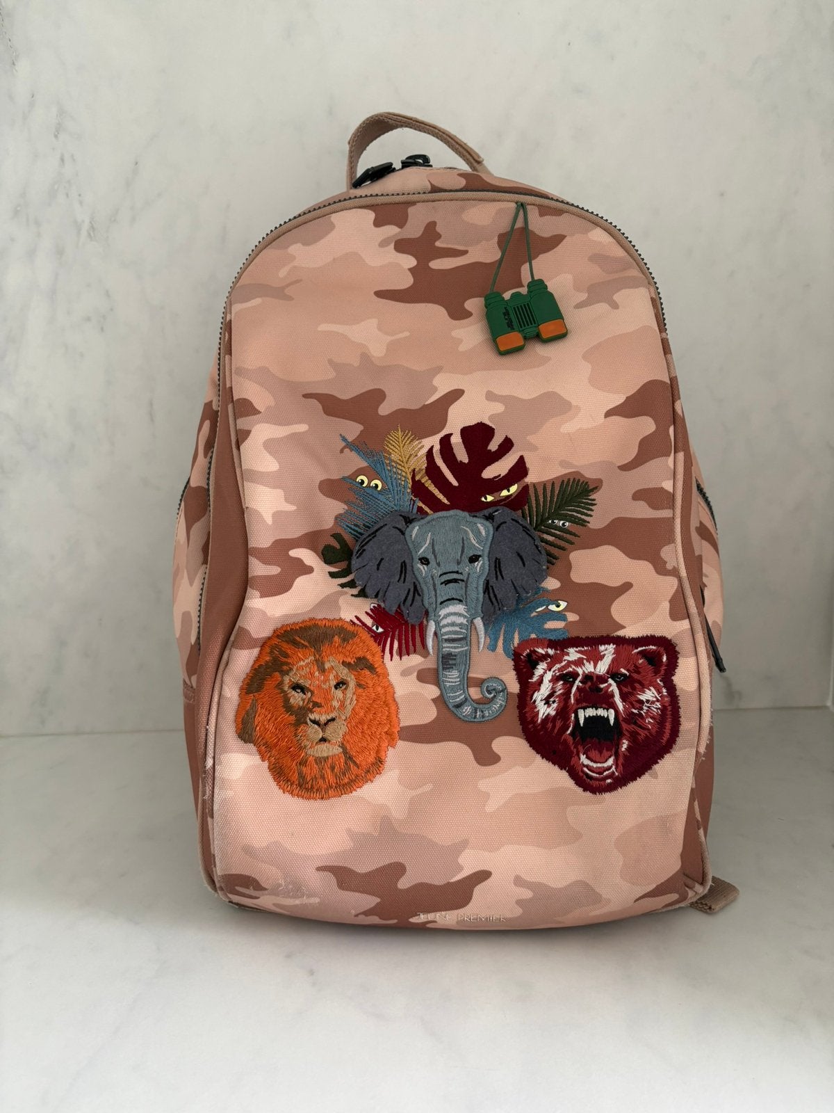 Boekentas - Jeune Premier - model “James”, Handtassen en Accessoires, Tassen | Schooltassen, Ophalen, 30 tot 40 cm, Rugtas, Beige