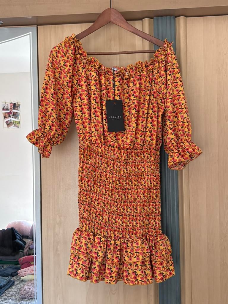 Kleedje Loavies nieuw  Maatje L, Kleding | Dames, Ophalen, Nieuw, Maat 42/44 (L), Overige kleuren