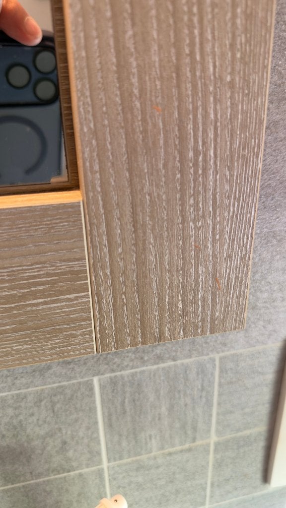 2x miroirs salle de bain, Maison & Meubles, Lavabo ou Évier, Moins de 100 cm, Enlèvement, Utilisé