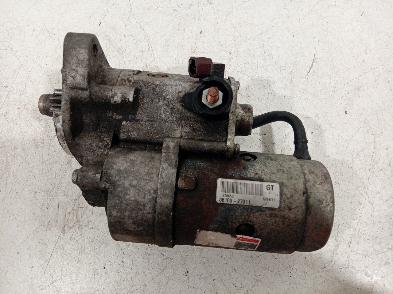 Startmotor Hyundai Santa Fe, Onderdelen@venauto.nl, Van der Ven Autorecycling B.V., Gebruikt, Ettenseweg 76, 4706 PB Roosendaal, The Netherlands