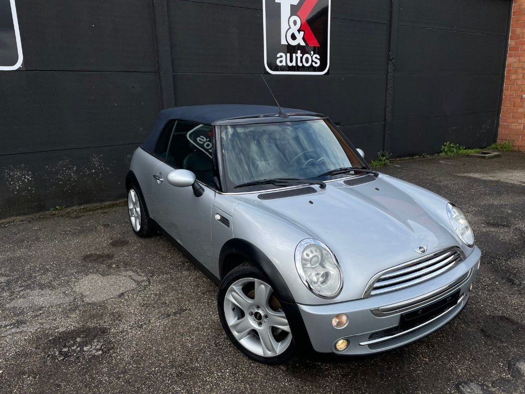 Mini Cooper Cabrio 1.6i, Auto's, Mini, Cabriolet, Bedrijf, Handgeschakeld, Cabrio