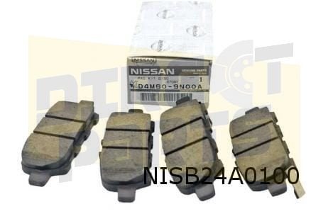 Nissan Cube / Juke / Leaf / e-nv200 / Pulsar (4/10-) remblok, -, Fiat, -, Nieuw