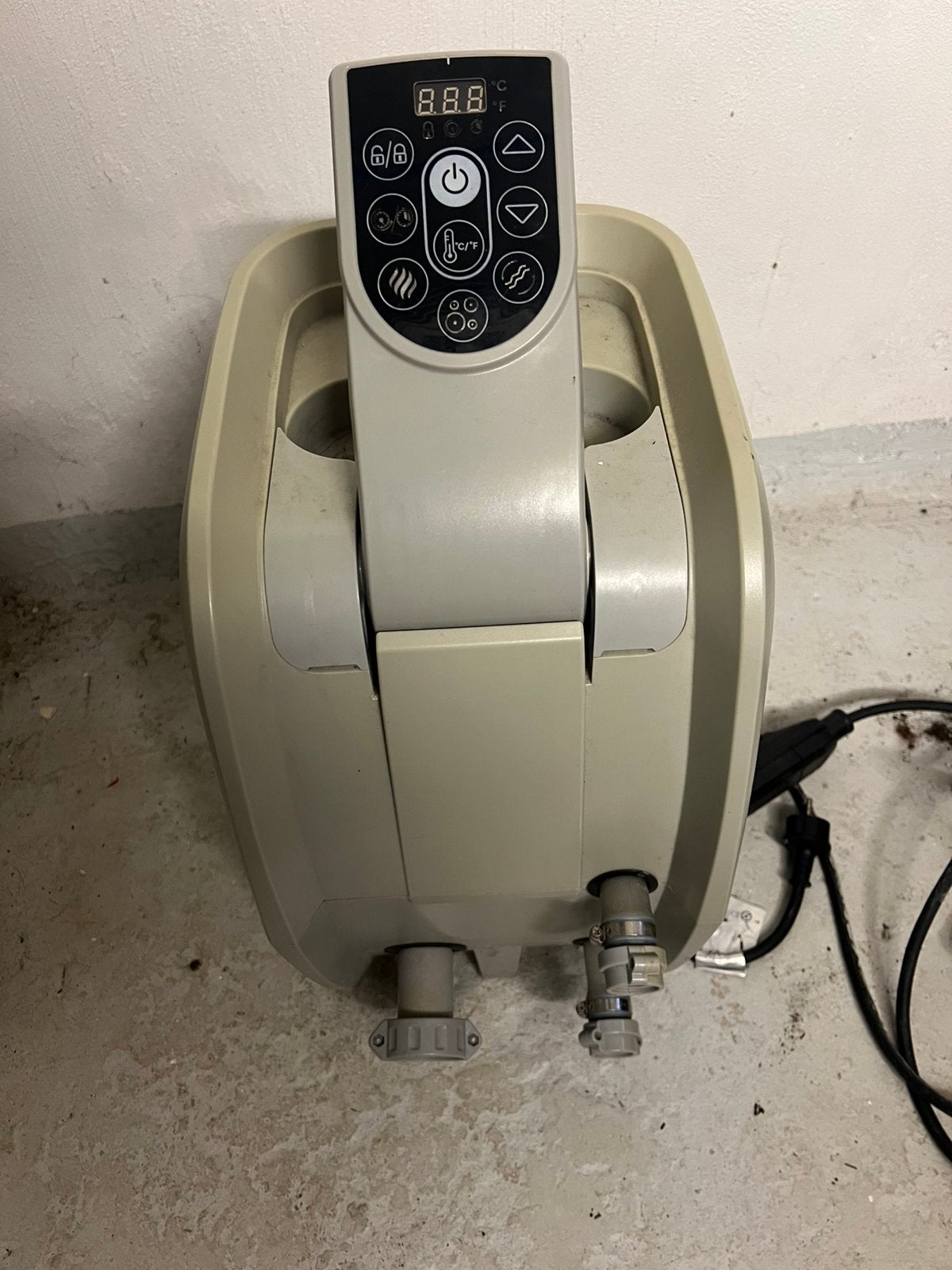 Warmtepomp voor opblaas jacuzzi, Ophalen, Gebruikt, Opblaasbaar