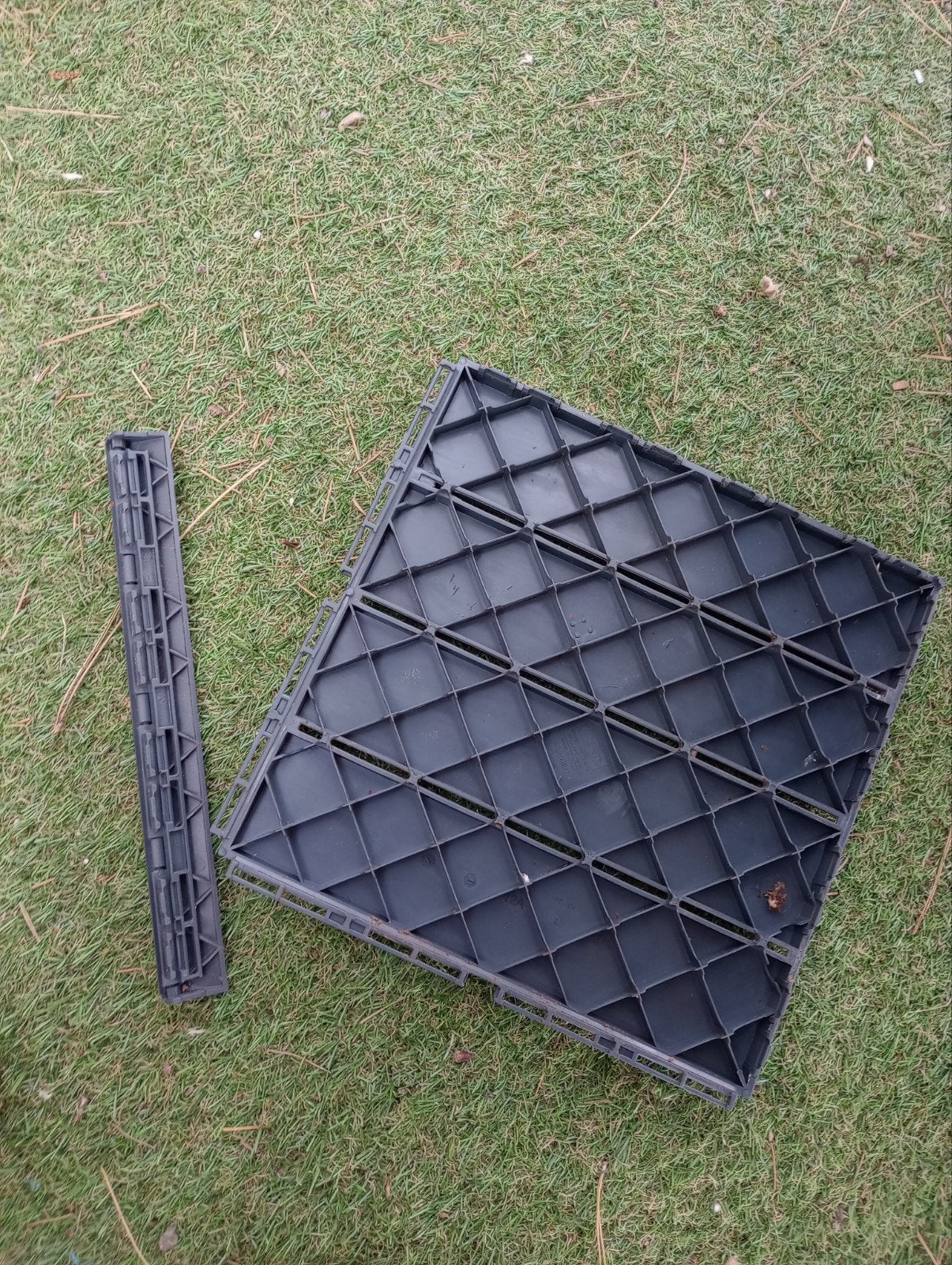 carrelage de sol en plastique, Jardin & Terrasse, Enlèvement, Utilisé, Synthétique
