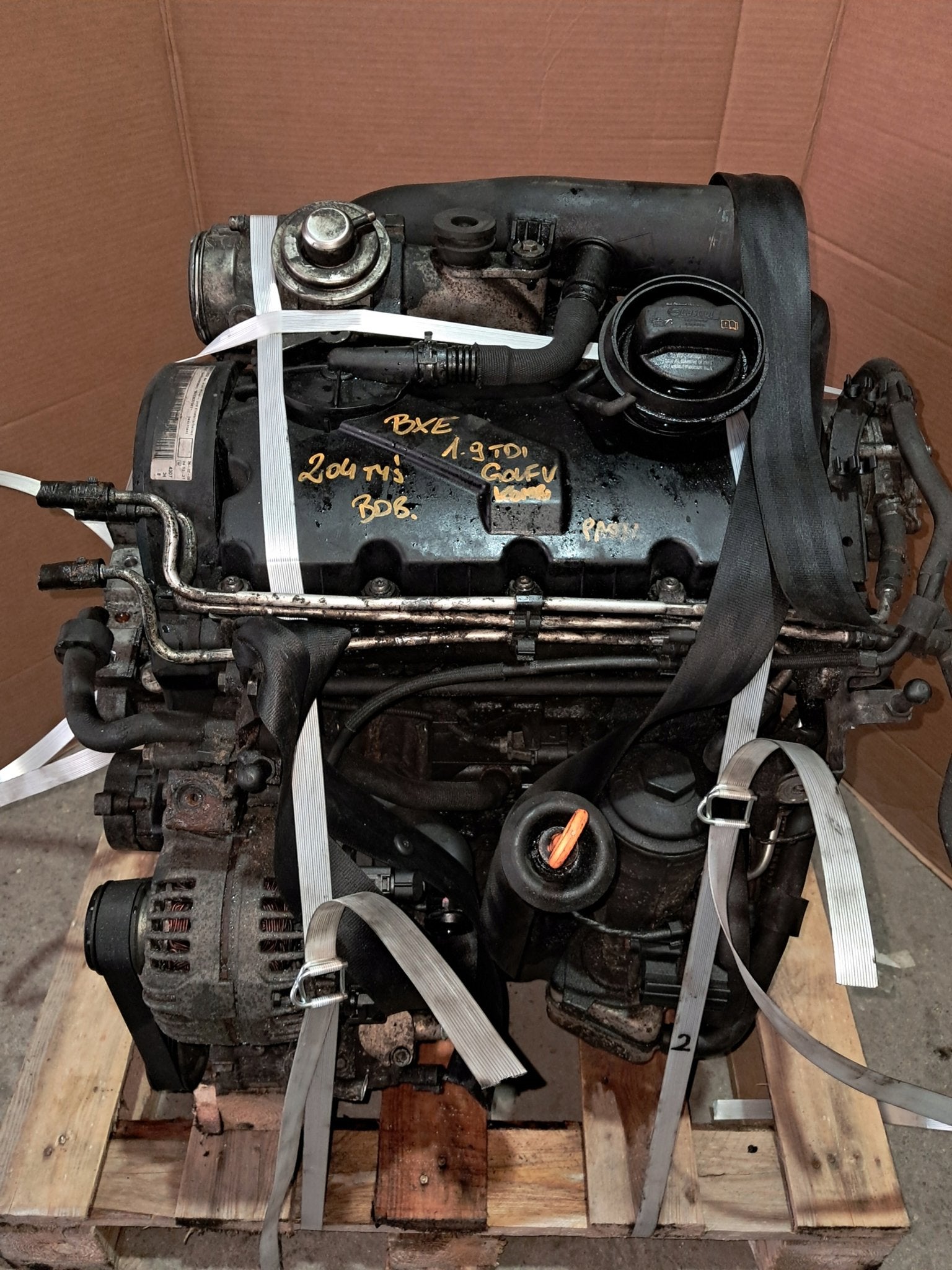 Moteur BXE Complet SKODA A3 TOURAN ALTEA AUDI SEAT VW PASSAT