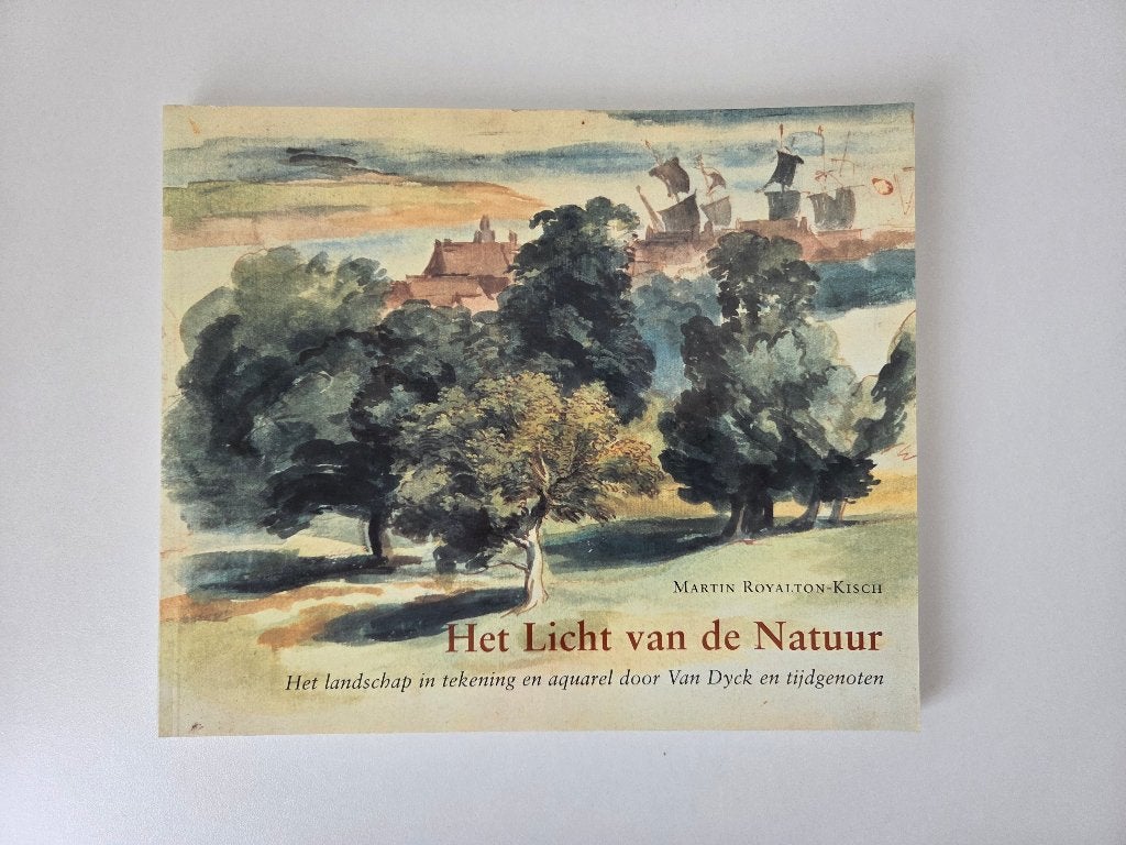 Het licht van de natuur (boek met tekeningen van Van Dyck), Ophalen, Zo goed als nieuw, Schilder- en Tekenkunst