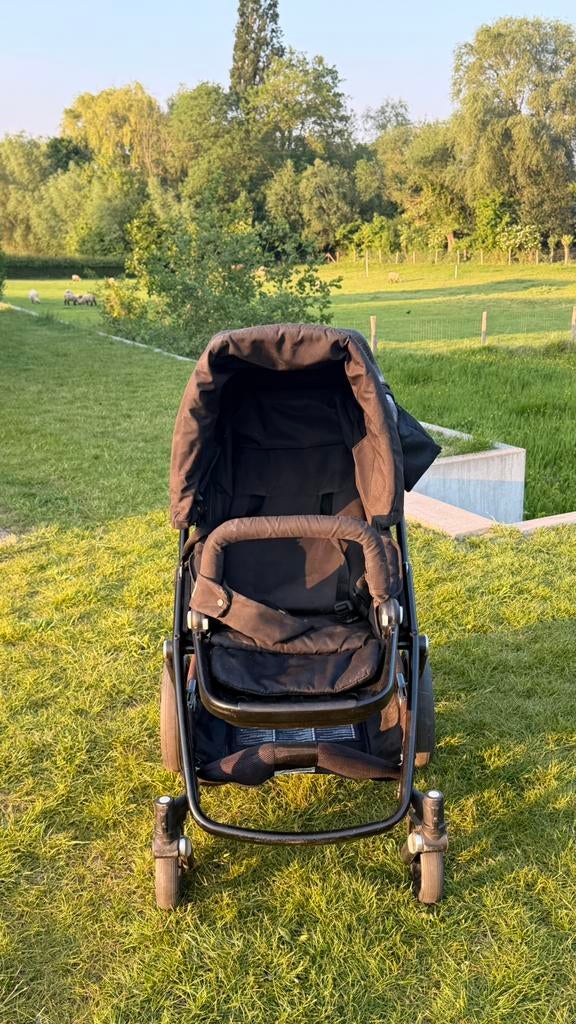 Driedelige Britax Römer kinderwagen, Kinderen en Baby's, Buggy's, Ophalen, Gebruikt, Overige merken, Verstelbare rugleuning