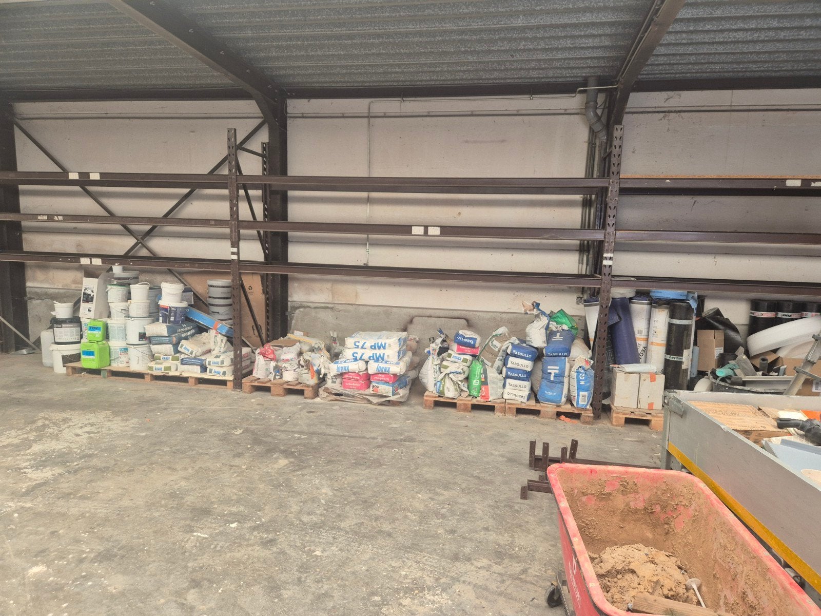 magazijn stelling te koop, Ophalen