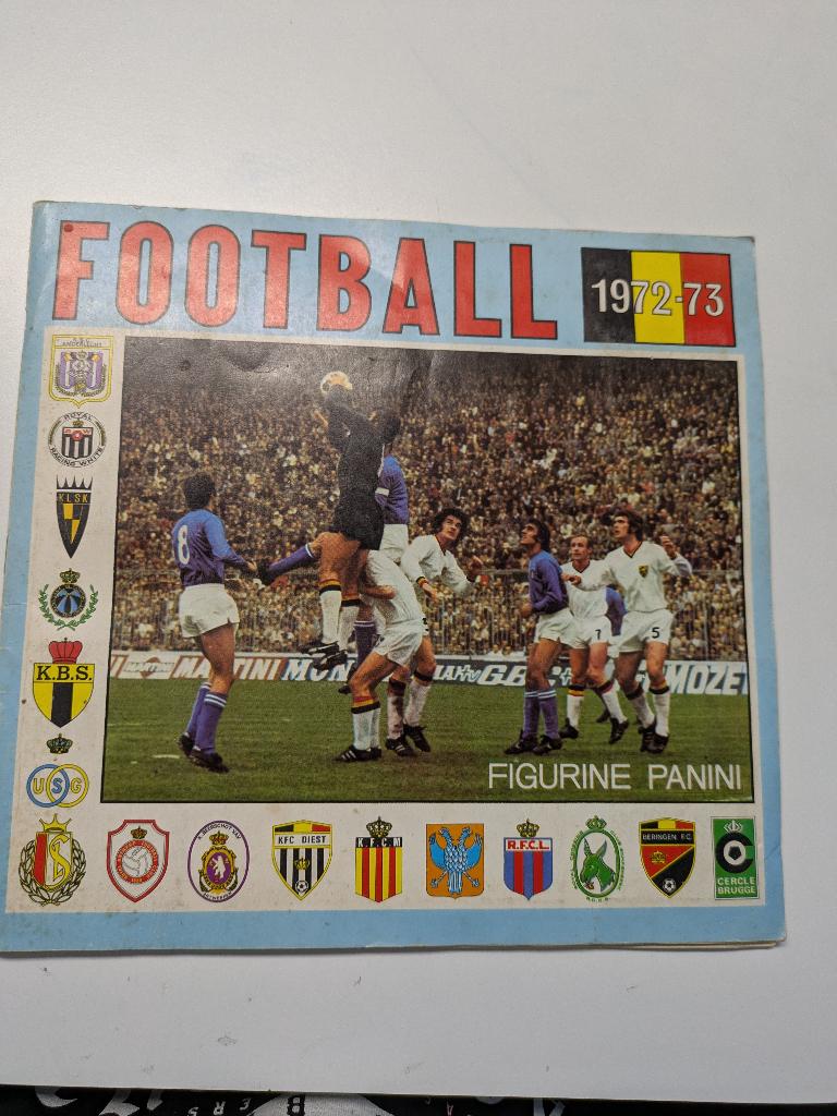 ALBUM AUTOCOLLANT PANINI FOOTBALL 1972 1973 FOOTBALL, Enlèvement ou Envoi, Comme neuf, Autocollant