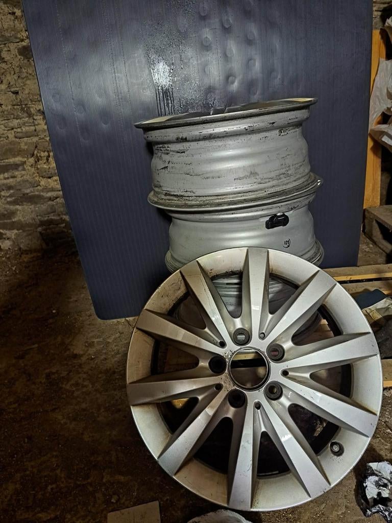 Jantes mercedes, Auto-onderdelen, Banden en Velgen, Ophalen, Gebruikt, Velg(en), 16 inch