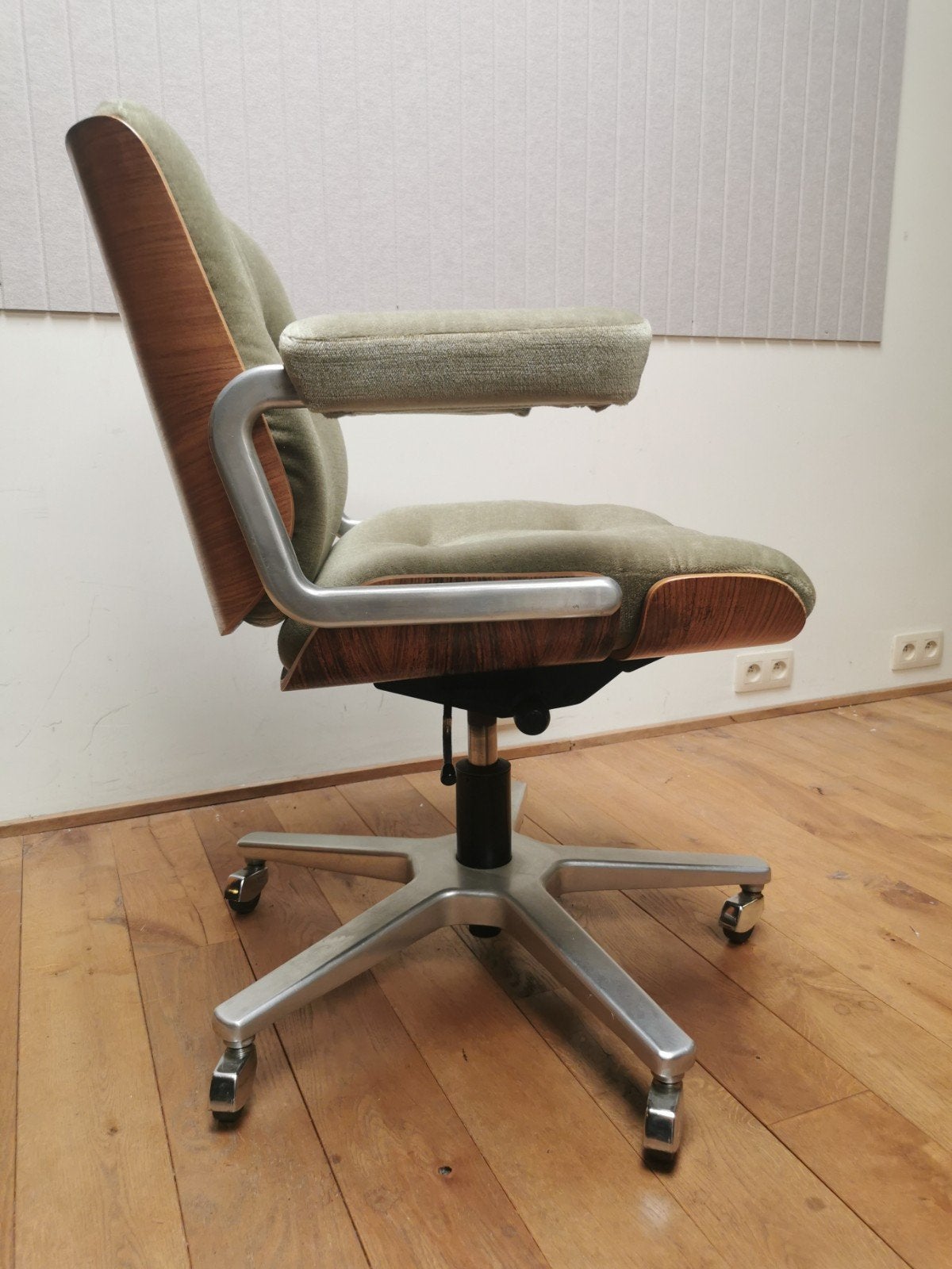 Vintage bureaustoel Stoll, Ophalen, Bureaustoel