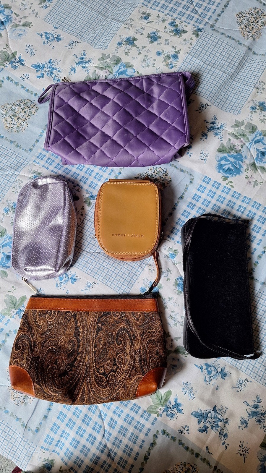 Set van 5 toilettasjes aan 8 euro voor alles., Ophalen of Verzenden, Zo goed als nieuw, Overige kleuren, Dame