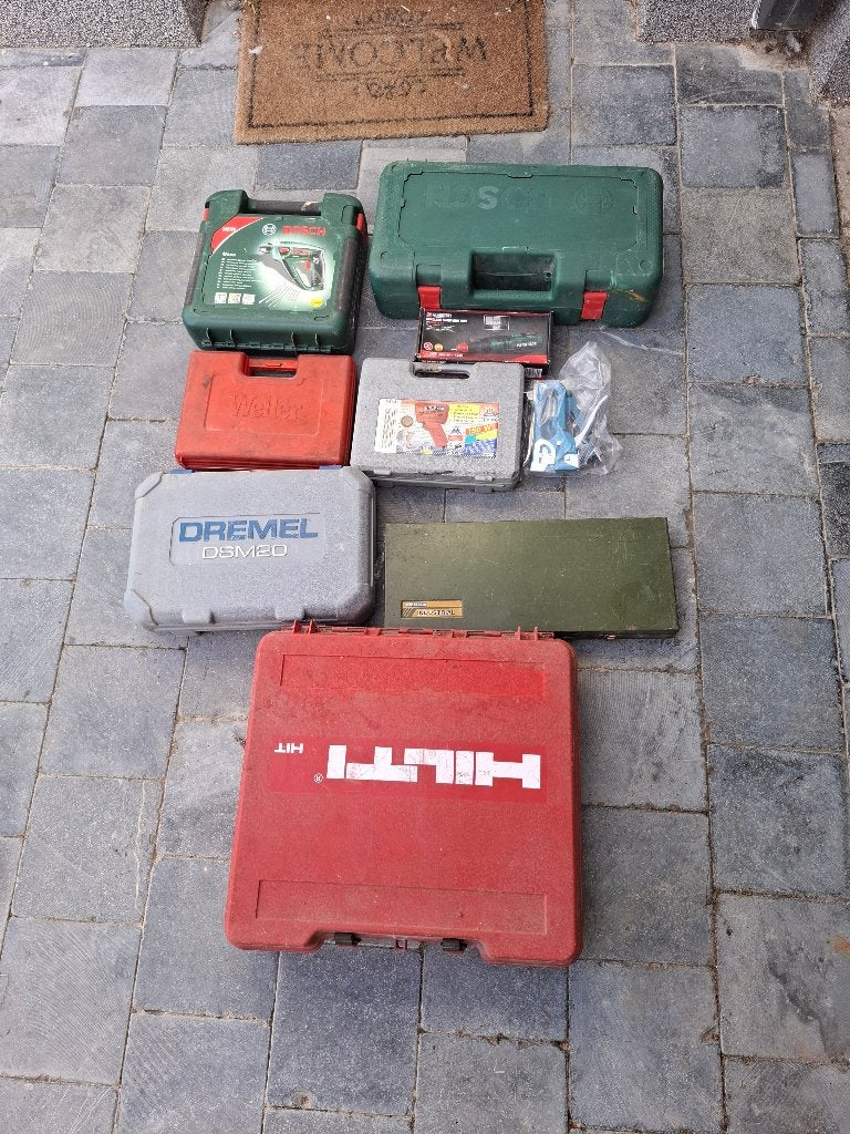 Lot Outils, Enlèvement, Utilisé, Jeu d'outils, Hilti