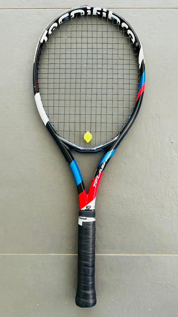 Tecnifibre T flash 300 gr ( weinig gebruikt), Ophalen, Zo goed als nieuw