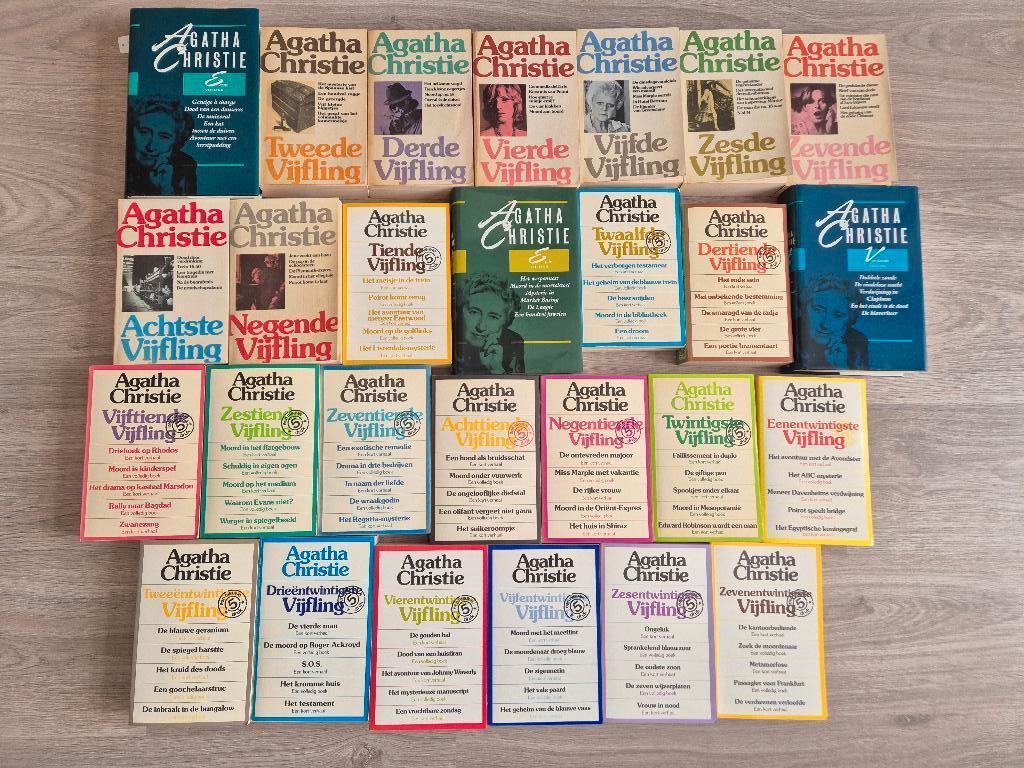 De vijfling  - Agatha Christie, Boeken, Ophalen of Verzenden, Gelezen, Aghata Christie