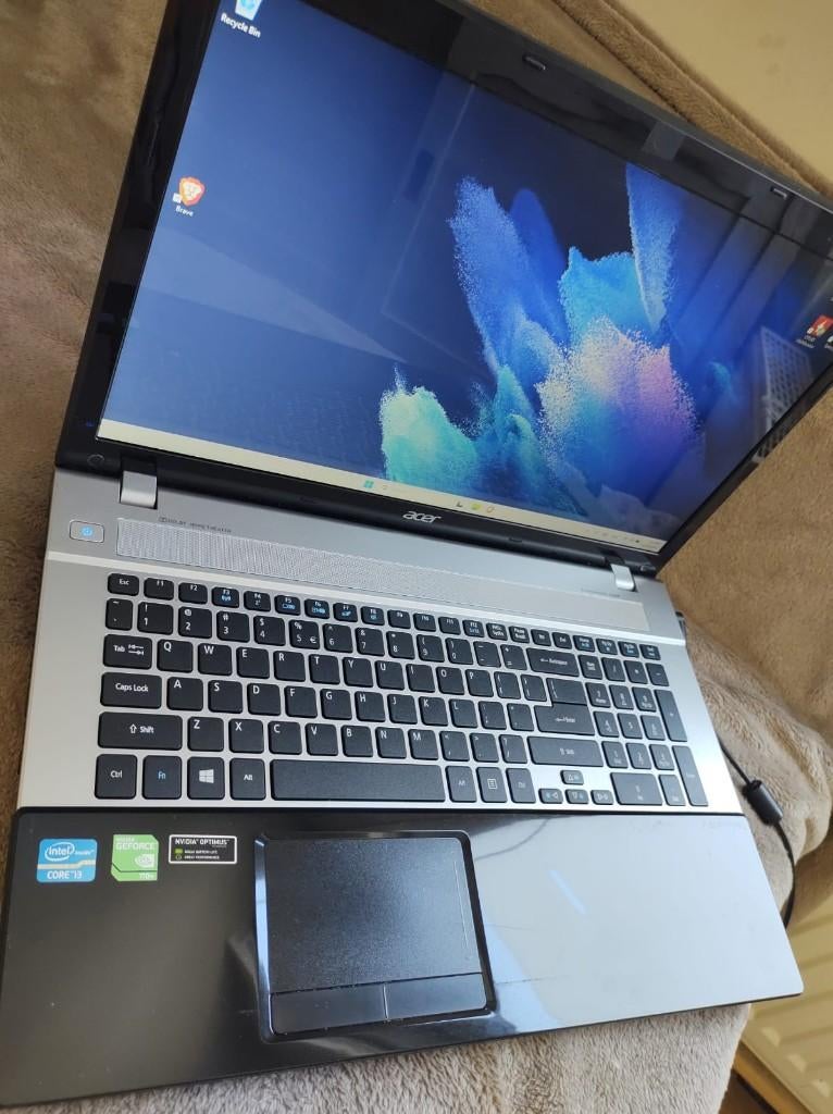 Acer aspire V3 771g , i7 - 4x-cores 8x-threads , NVIDIA 710M, Computers en Software, Ophalen, Gebruikt, Met videokaart, Qwerty