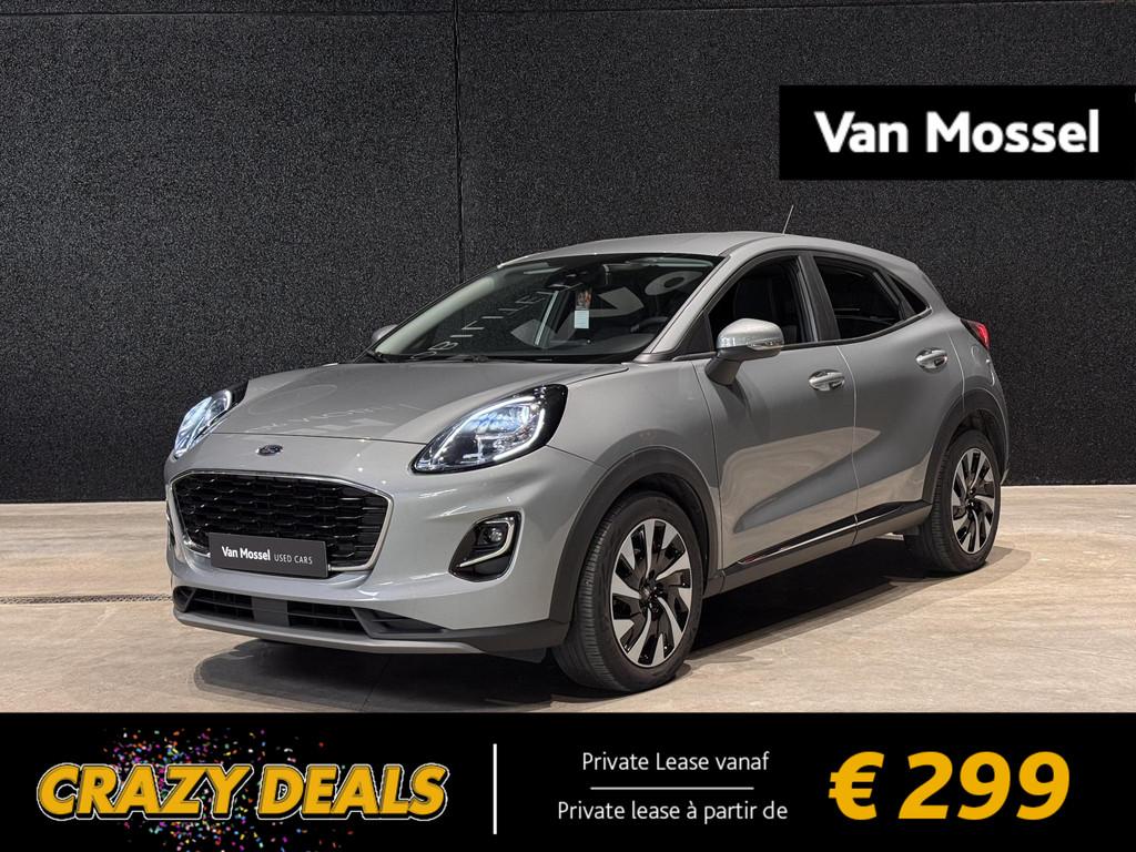 Ford Puma Titanium - Automaat - Winterpack - Carplay, Auto's, Euro 6, 1226 kg, Bedrijf, 5 zetels