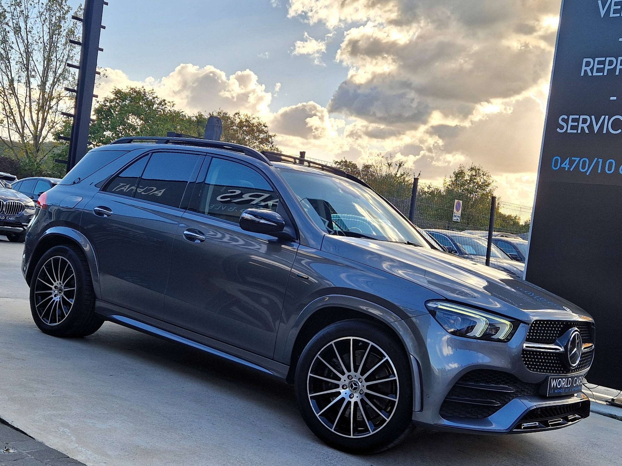 Mercedes-Benz GLE 350 de 4-Matic - PACK AMG - PLUG IN HYBRID, Auto's, Automaat, Bi-Xenon koplampen, Zwart, 4 cilinders