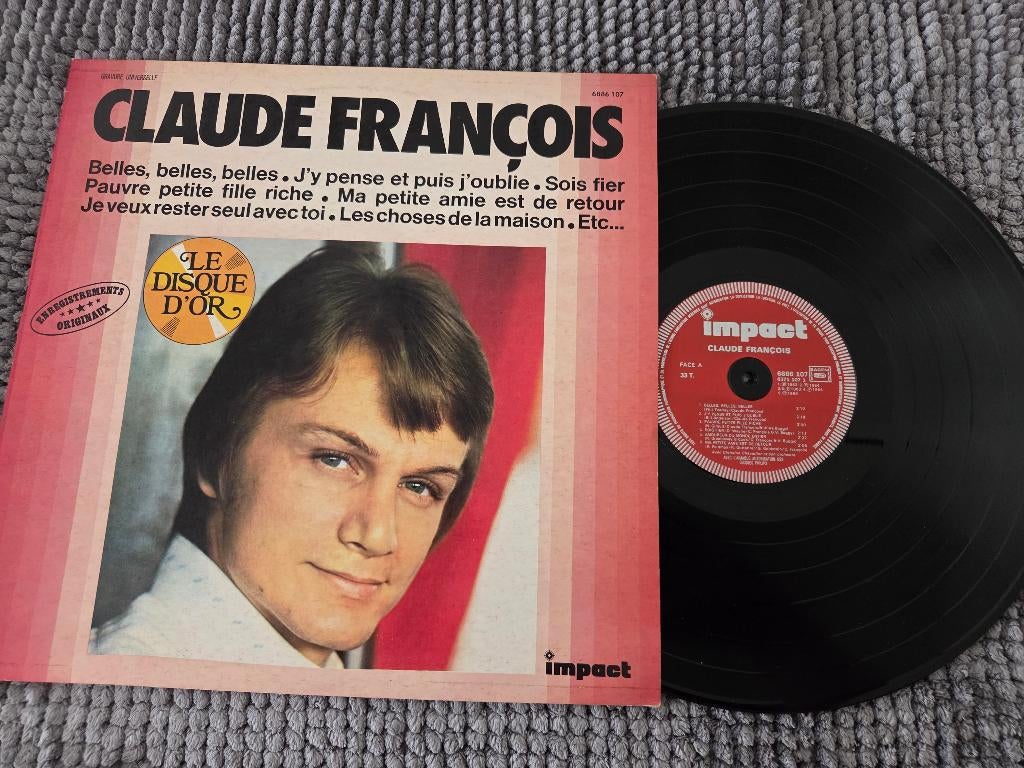 Vinyl | LP: Claude Francois (Disque d'Or), CD & DVD, Enlèvement ou Envoi, Comme neuf