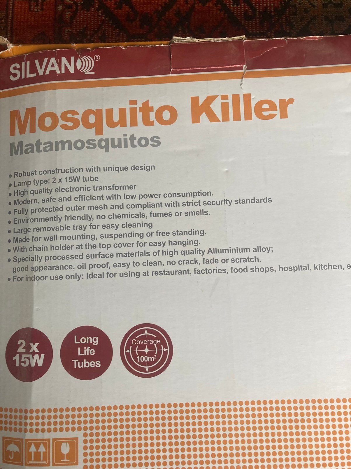 Elektrische insektenkiller, Ophalen, Zo goed als nieuw