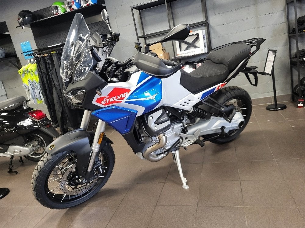 Moto Guzzi Stelvio Duecento Tributo, Permis Moto A, Entreprise, Plus de 35 kW, Poignées chauffantes