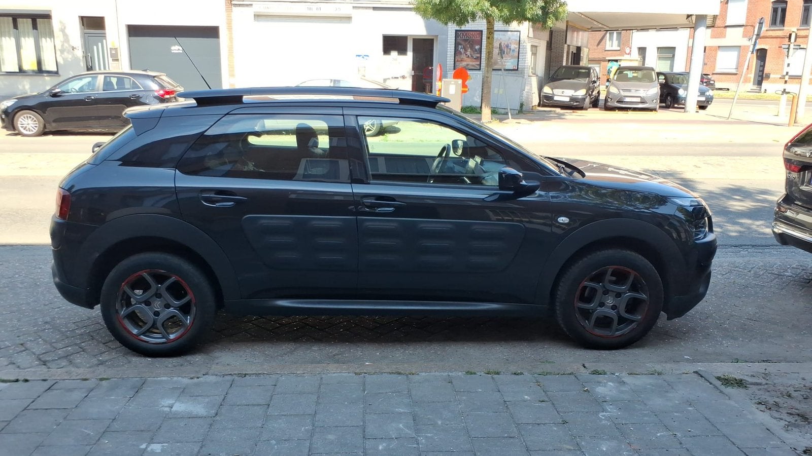 Citroën Cactus C4, Auto's, Stof, Zwart, Zwart, 5 deurs