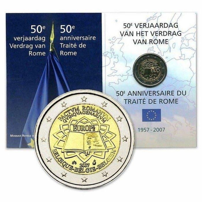 Herdenkingsmunten België UNC/coincard/BU, Ophalen of Verzenden, België, Overige waardes, Losse munt