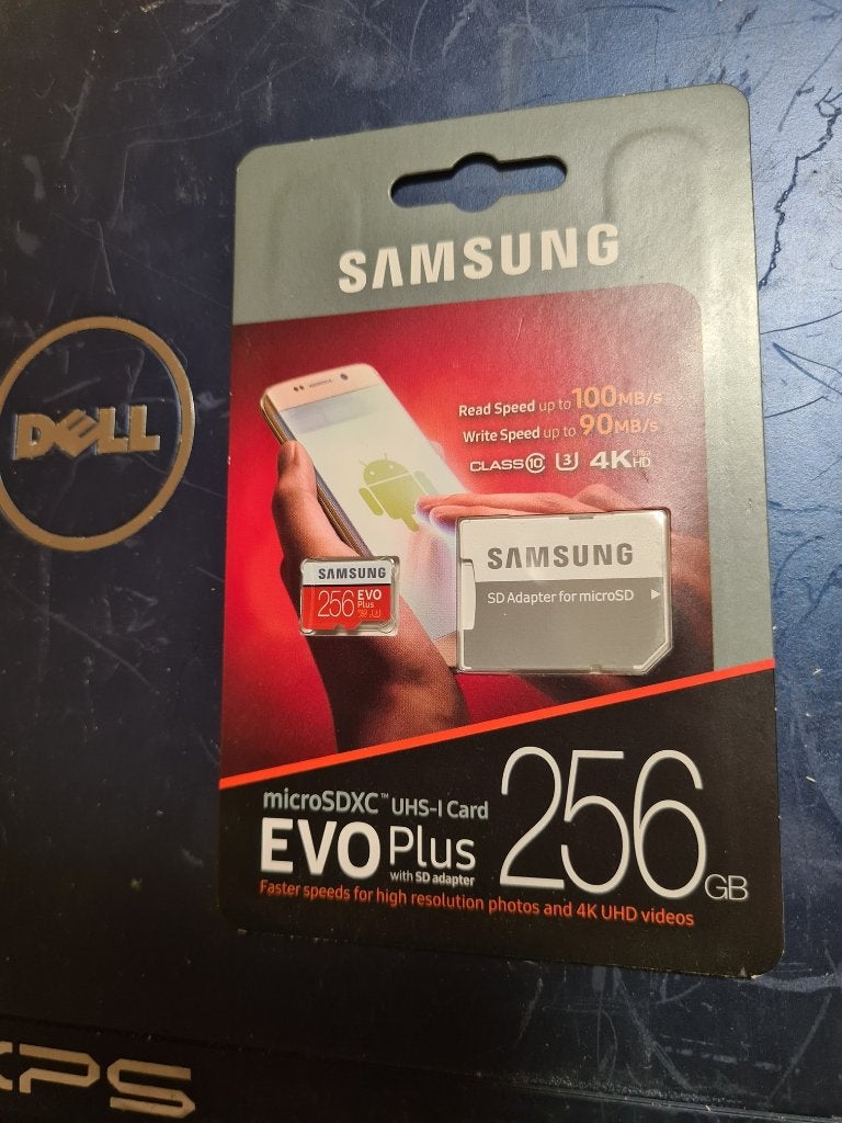 Samsung 256 GB EVO plus micro SD kaart nieuw, SD, Nieuw, Ophalen of Verzenden, Samsung