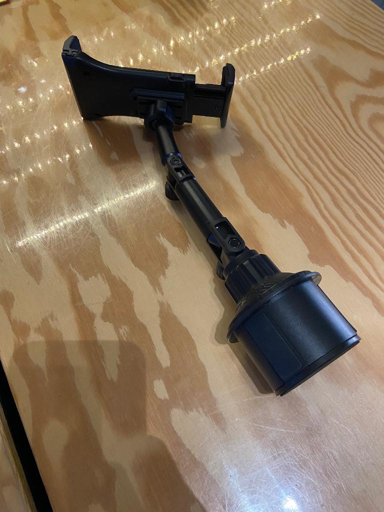 Auto gsm houder met bekerhouder, Telecommunicatie, Ophalen of Verzenden, Zo goed als nieuw, Auto