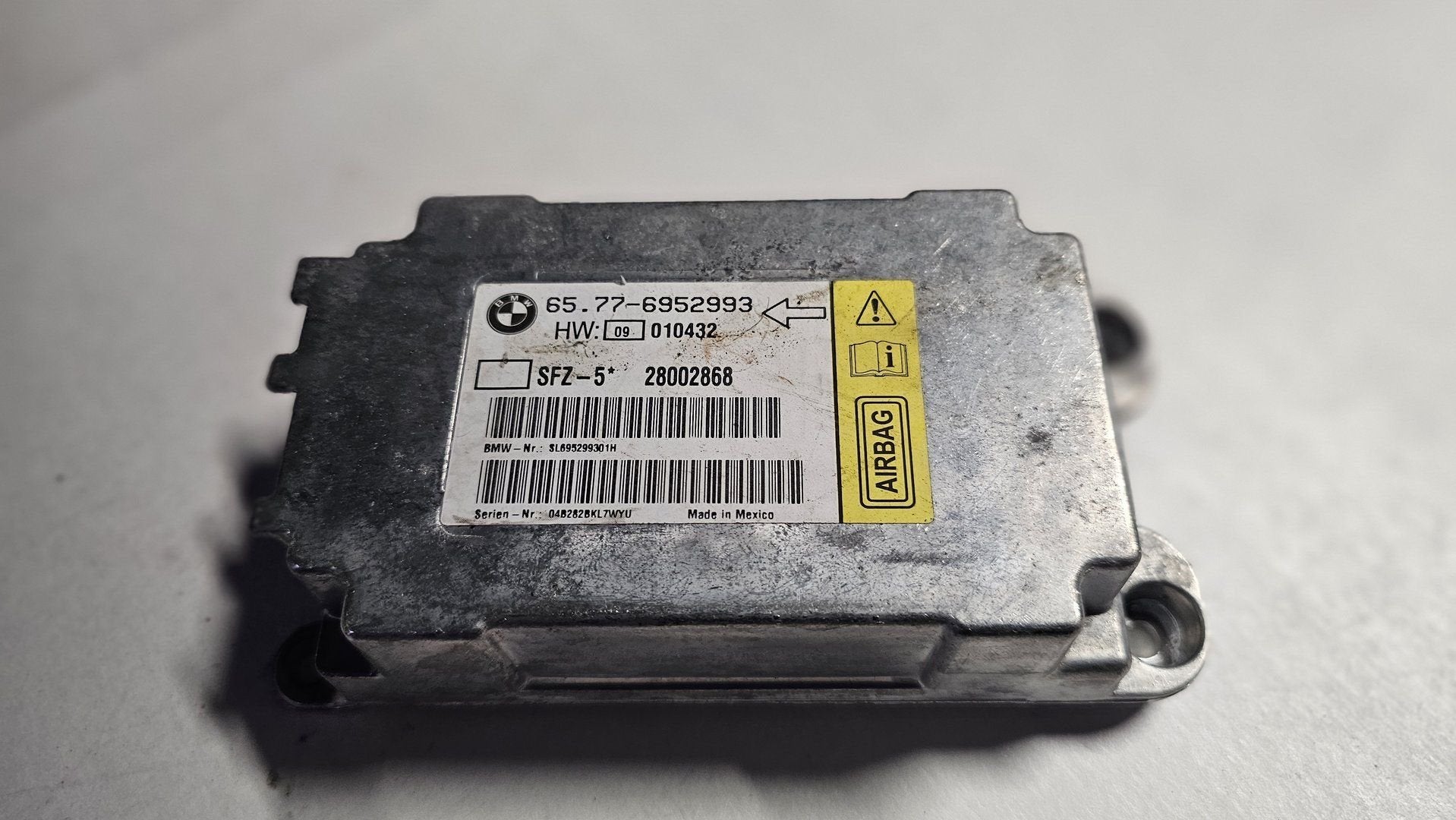 Airbag module BMW 5 serie E60 E61 65776952993 6952993, -, Origine de la pièce connue, Utilisé, -