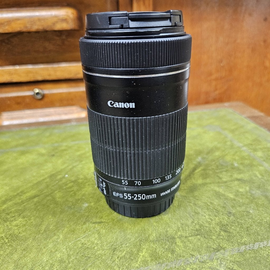 Canon 55-250mm f/4-5.6 IS STM Canon Efs, TV, Hi-fi & Vidéo, Appareils photo numériques, Stabilisation d'image, Enlèvement, Comme neuf