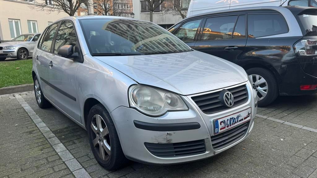 Volkswagen Polo 1.2 essence 2005, Zwart, Cabriolet, 1198 cc, 5 deurs