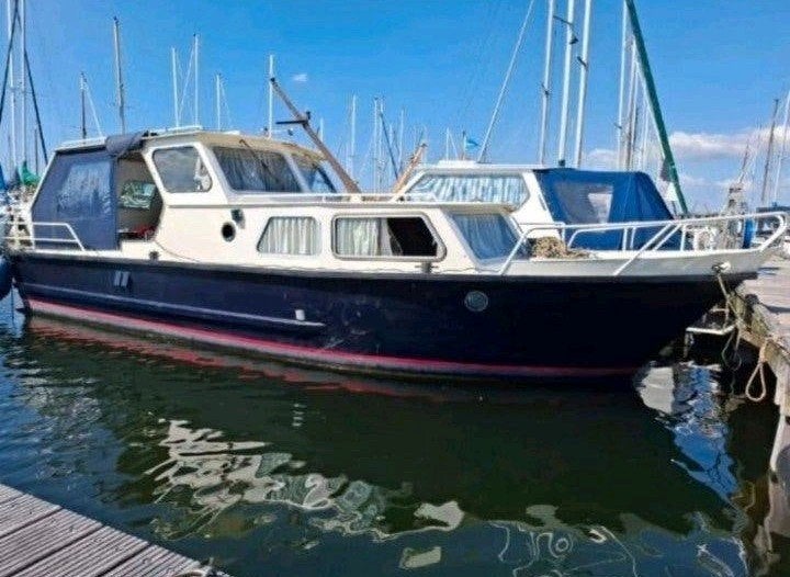 Ruime Motorboot 9.80m,openkuip! Wat werk,Toplocatie Haven NL, Watersport en Boten, Motorboten en Motorjachten, Gebruikt, Diesel
