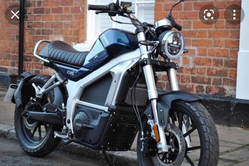 Horwin Cr6, Fietsen en Brommers, Brommers | Derbi, Ophalen, 125 cc, 1 versnellingen, Klasse B (45 km/u)