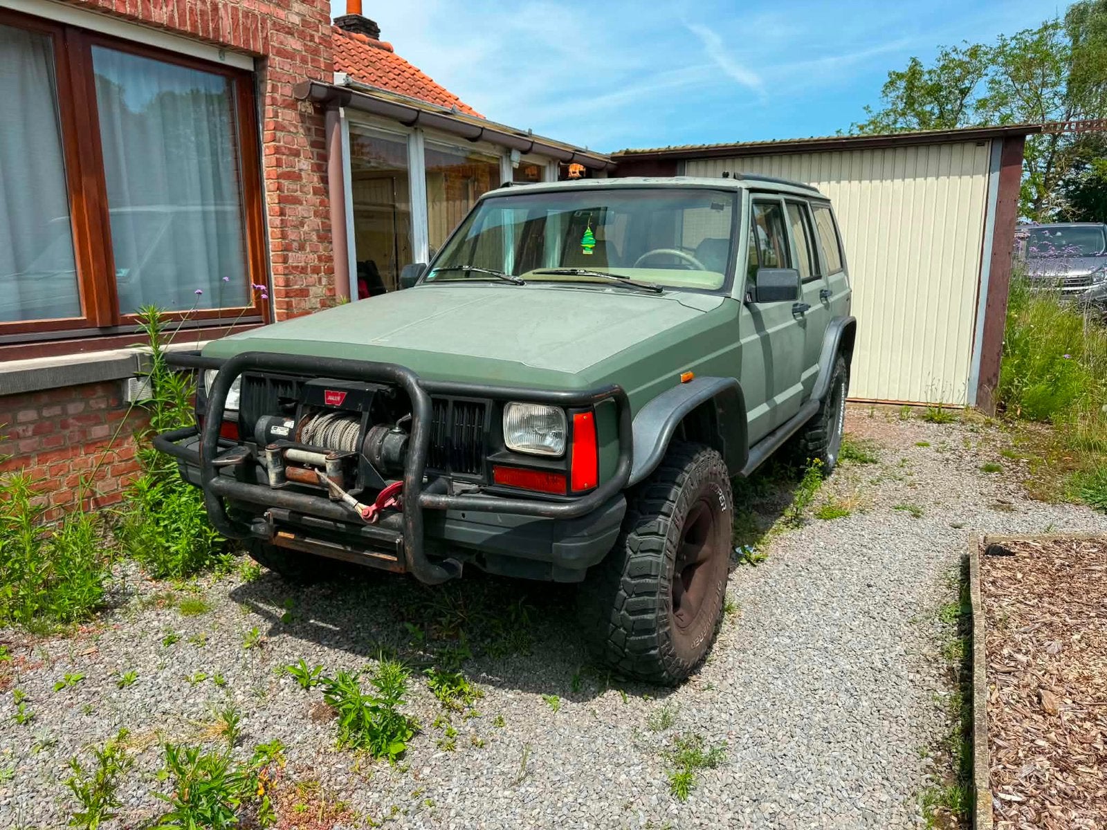 Jeep cherokee voor opmaak, Auto's, Jeep, Particulier, Cherokee, 4x4, ABS, Alarm, Elektrische ramen, Elektrische stoelverstelling