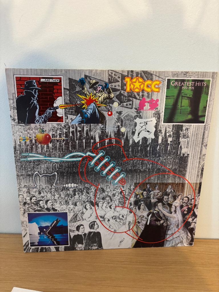 LP - 10cc - greatest hits 1972 - 1978, Cd's en Dvd's, Gebruikt, Ophalen of Verzenden, 1970 - 1979, 12 inch