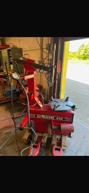 Du Quesne 440 Bandenmachine, Enlèvement, Utilisé