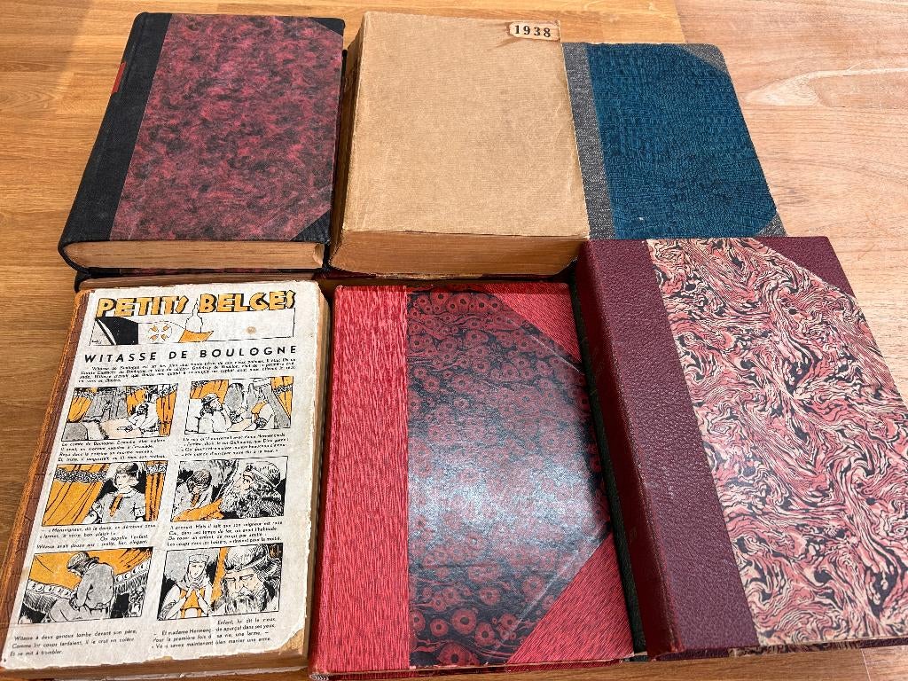 Ingebonden jaargangen Petits Belges (franse Zonneland), Boeken, Tijdschriften en Kranten, Ophalen of Verzenden, Gelezen, Overige typen
