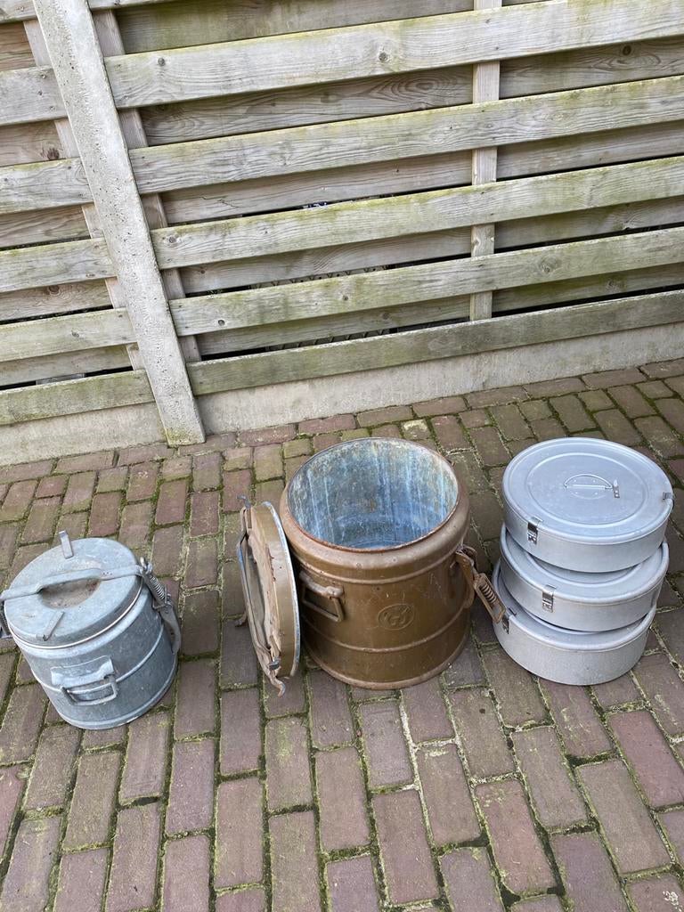 Leger thermoboxen, Ophalen, Gebruikt