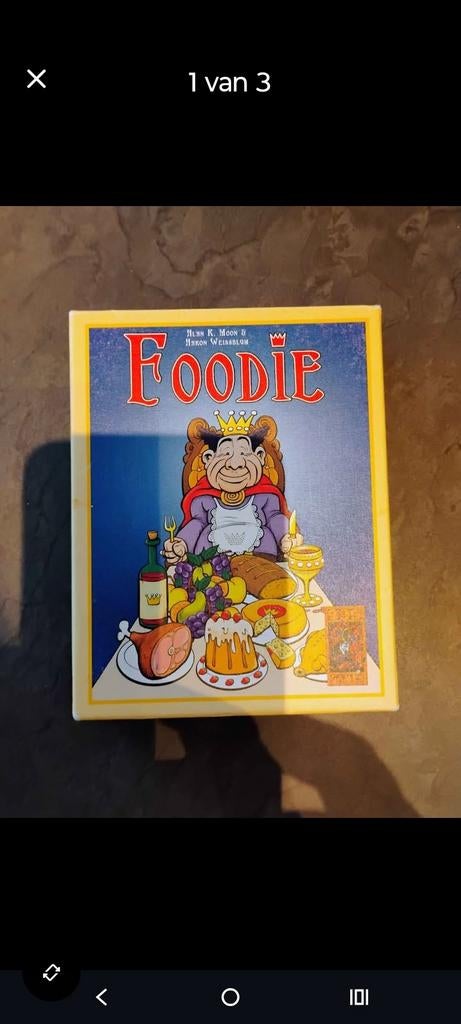 Foodie kaartspel 999games, Ophalen