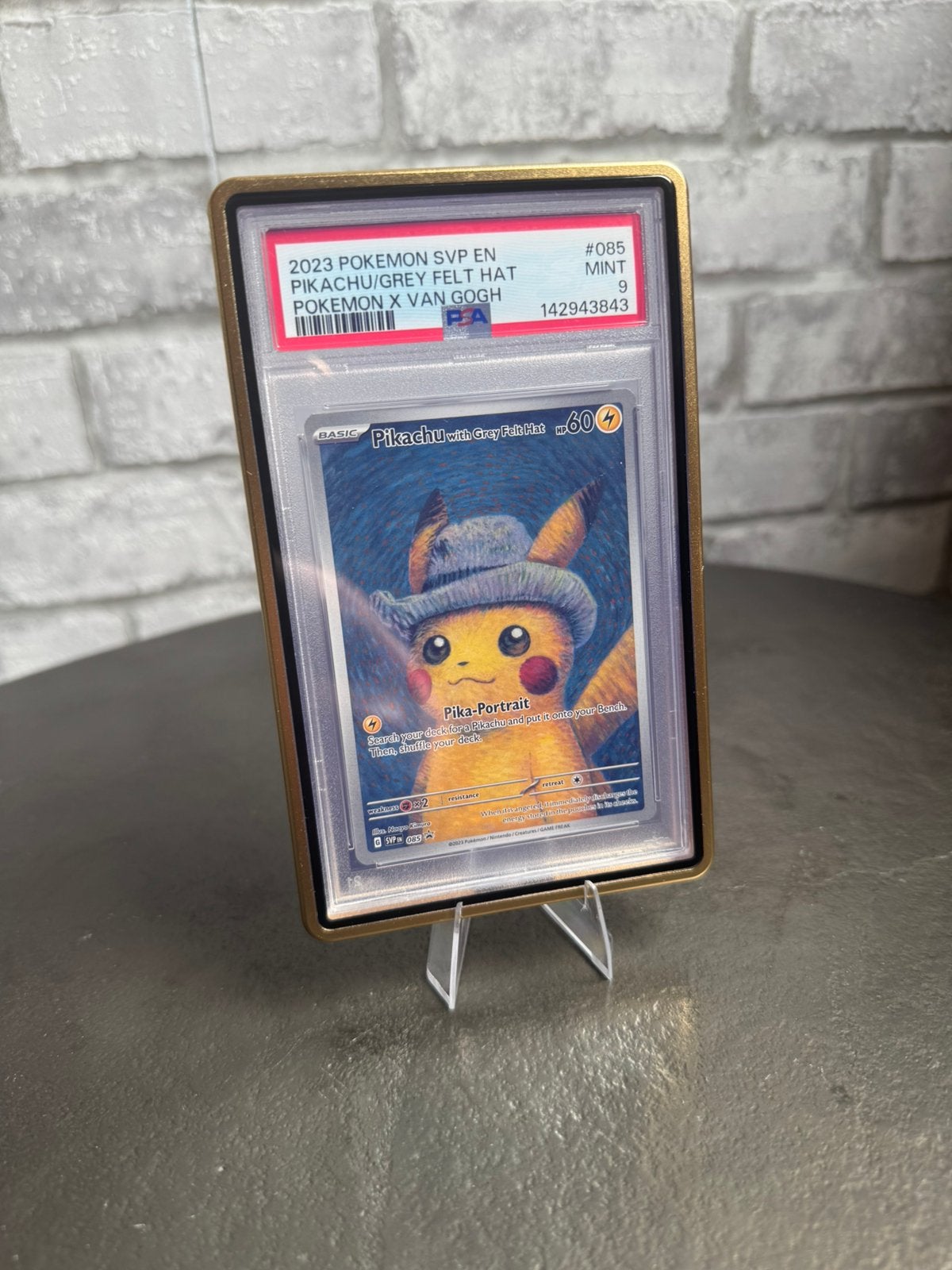Pikachu Van Gogh passe 9, Enlèvement ou Envoi, Comme neuf, Cartes en vrac