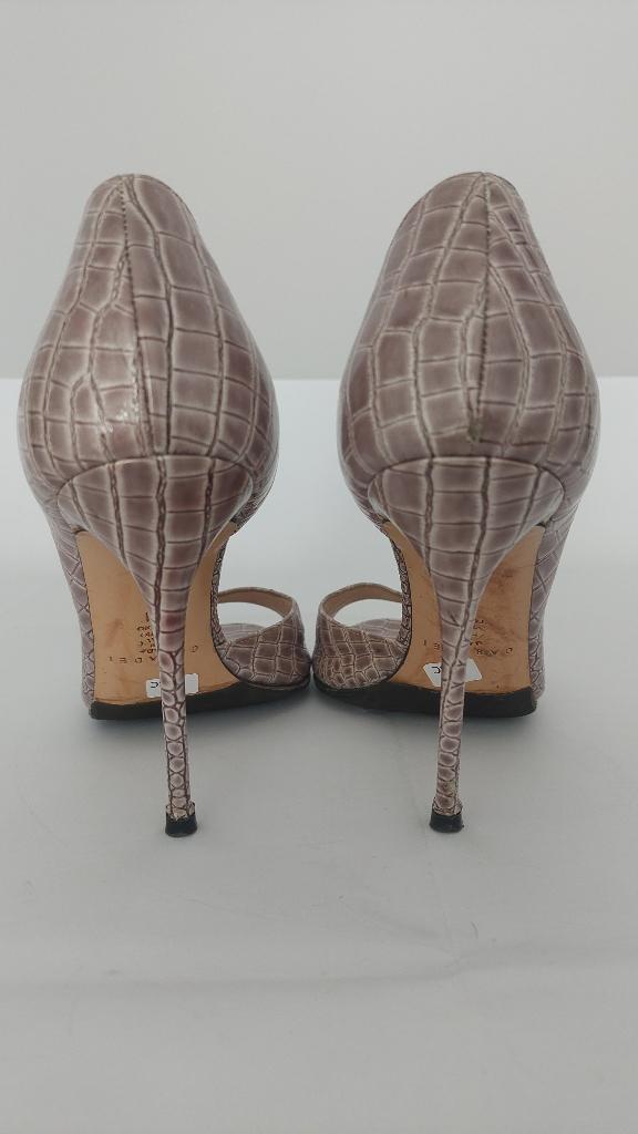 778C* Casadei - sexy lila/paarse leren pumps (41), Pumps, Overige kleuren, Verzenden, Gedragen
