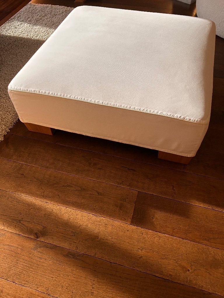 Pouf flexform, Ophalen, Vierkant, 75 tot 100 cm, Zo goed als nieuw