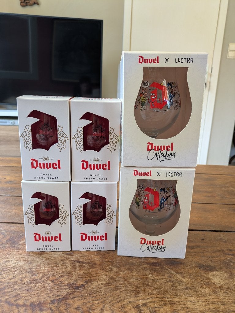Duvel Collection Glazen Set - Limited Edition, Enlèvement ou Envoi, Neuf, Verre à bière