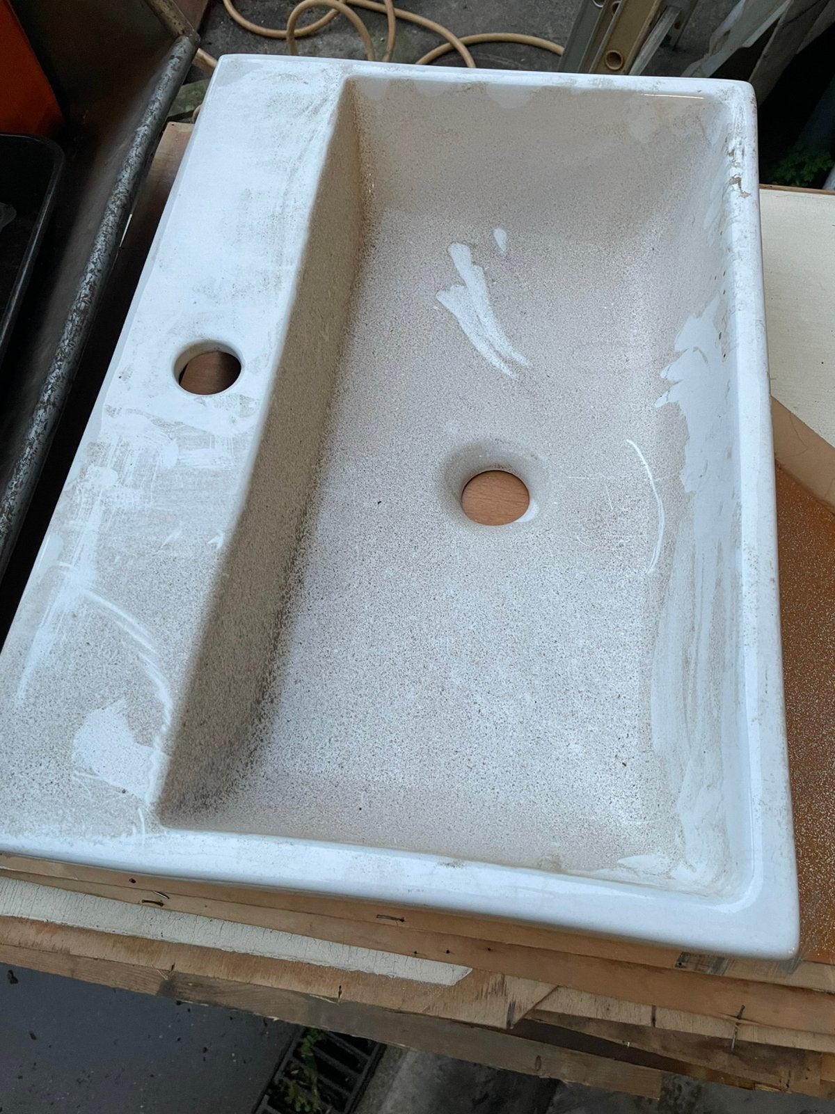 Lavabo, Ophalen, Zo goed als nieuw