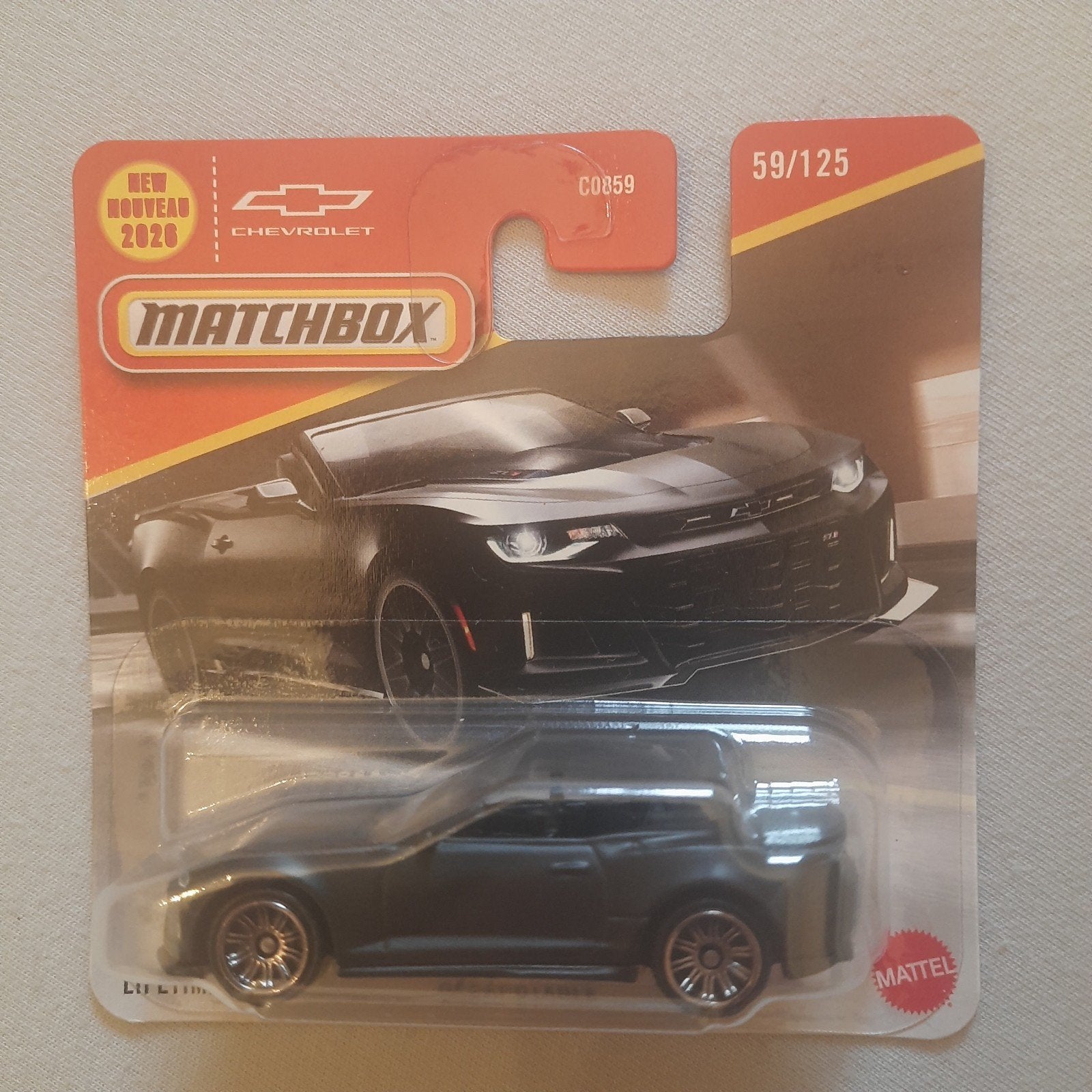 MATCHBOX N 59/125 * CAMARO ZL1 CABRIO 2024 *NEUVE, Enlèvement, Neuf, Voiture, Matchbox