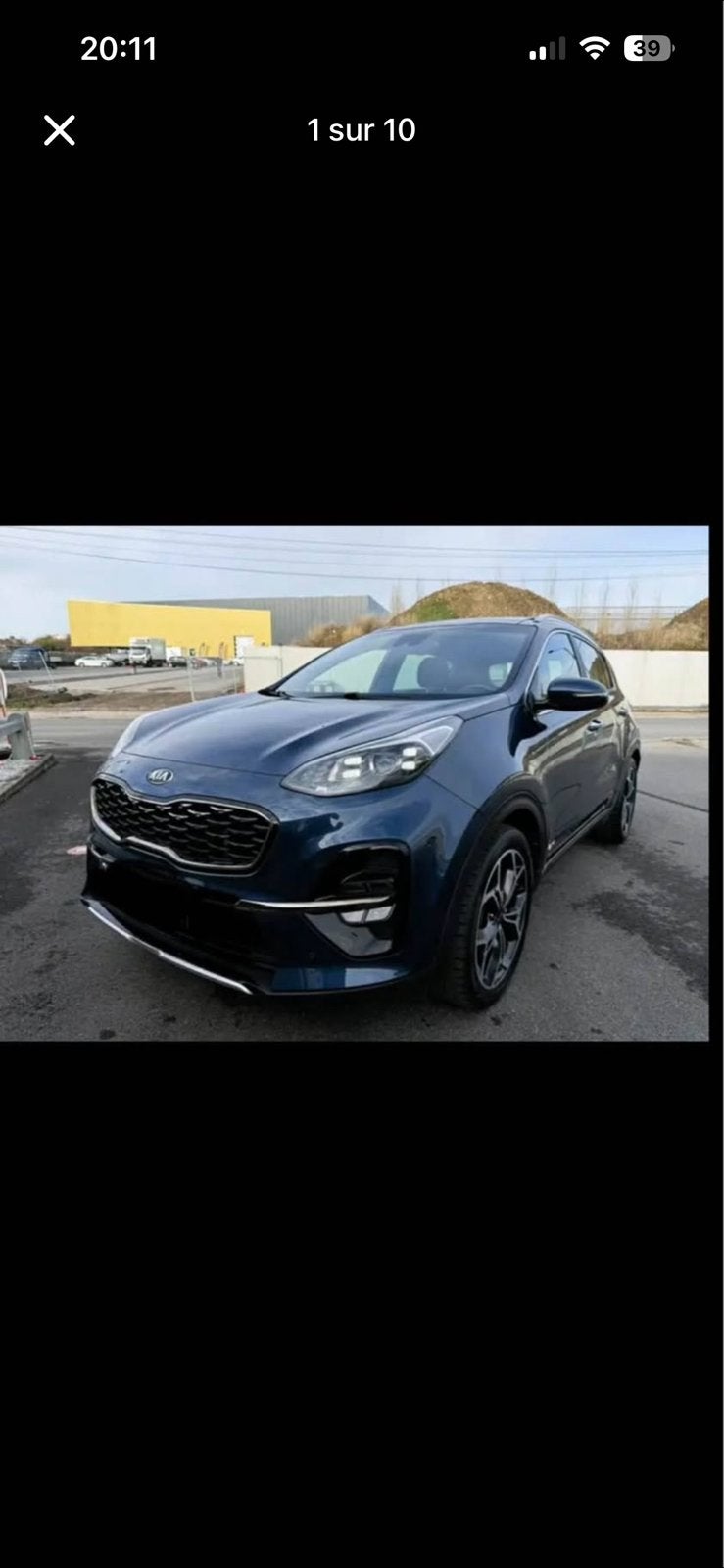 Kia Sportage GT Line AWD 1.6 CRDi 136 ch, Autos, Kia, Cuir, Achat, Diesel, Automatique
