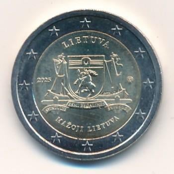 2 euros Lituanie 2025 « Mažoji Lietuva », Enlèvement ou Envoi, 2 euros, Monnaie en vrac