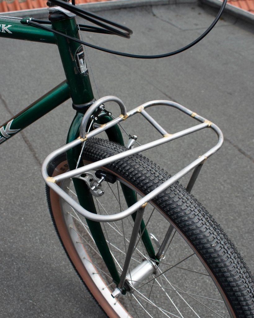Custom Stalen Voordrager  – Handgemaakt in Antwerpen, Fietsen en Brommers, Ophalen of Verzenden, Nieuw